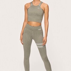 Stronger Olive Green Activewear Set